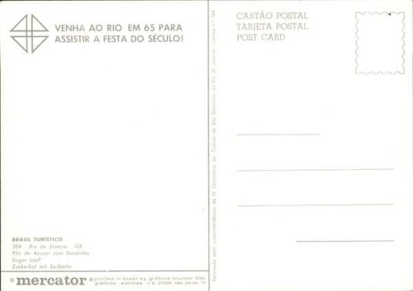 Seilbahn Brasilien Zuckerhut Rio de Janeiro – Bild 2