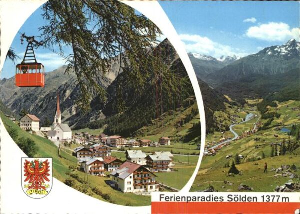 Seilbahn Sölden Ötztal Tirol