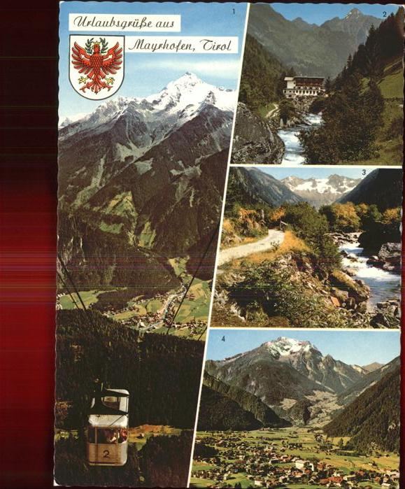 Seilbahn Mayrhofen Tirol Ahornspitze Zillergrund