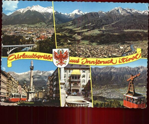 Seilbahn Strassenbahn Maria Theresien Straße Inn