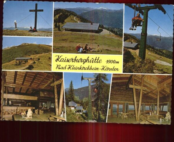 Sessellift Kaiserburghütte Bad Kleinkirchheim-Kärn