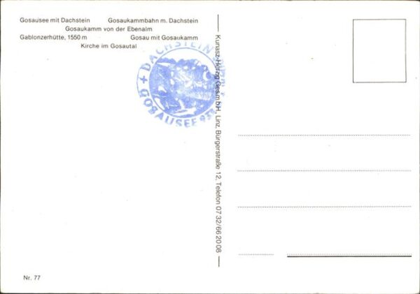 Seilbahn Gosausee Dachstein Kirche – Bild 2