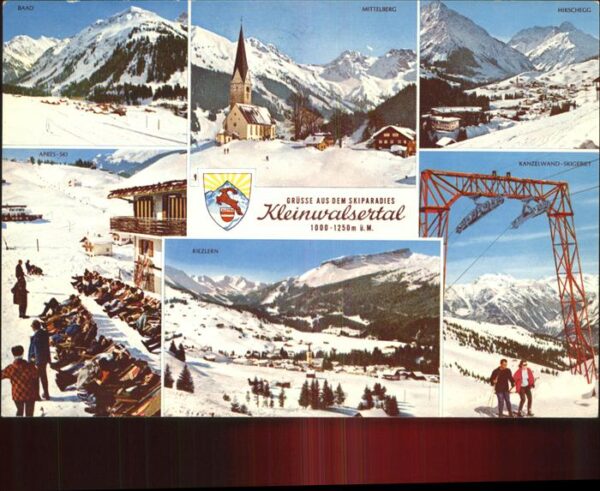 Skifahren Kleinwalsertal Baad Mittelberg Riezlern