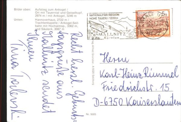 Seilbahn Mallnitz Ankogel Trachtenkapelle – Bild 2