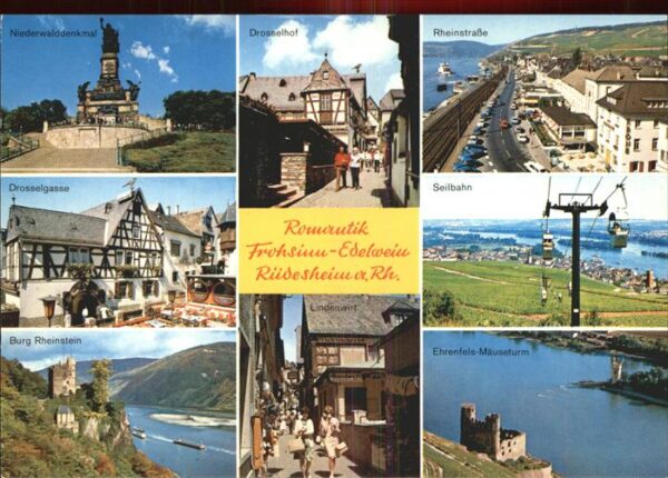 Seilbahn Rüdesheim Rheinstrasse Drosselhof