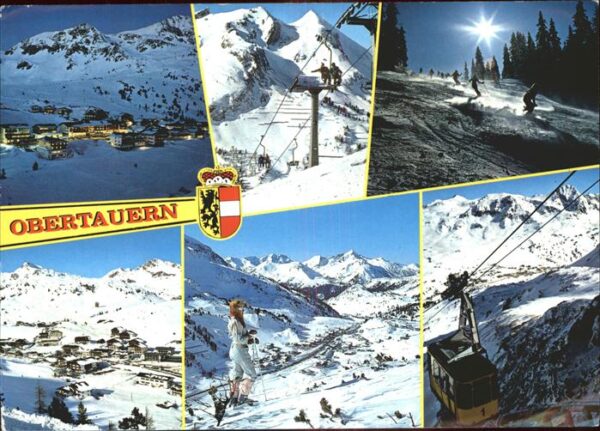 Skifahren Sessellift Seilbahn Obertauern