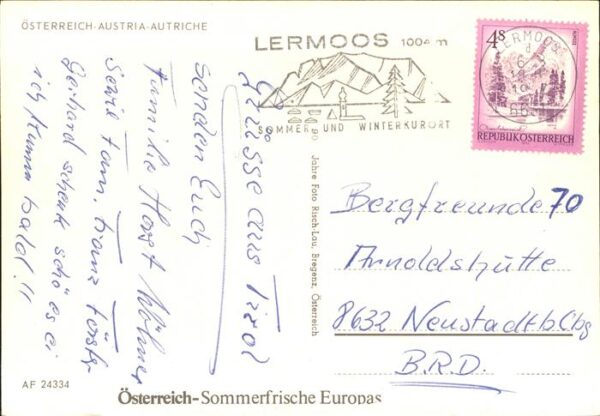Seilbahn Lermoos Plansee Reutte Fernpass – Bild 2