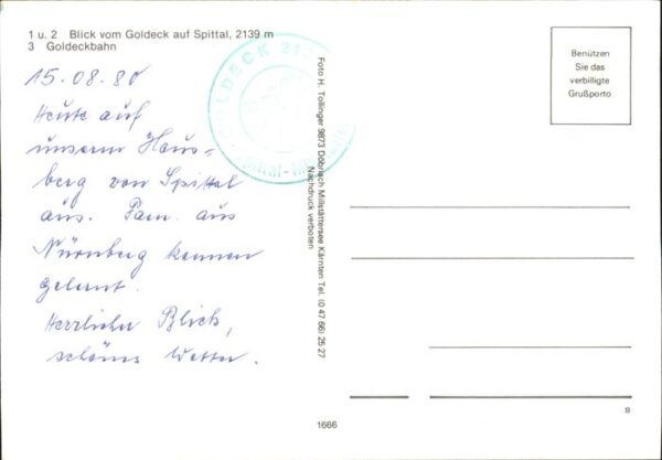 Seilbahn Goldeck-Spittal – Bild 2