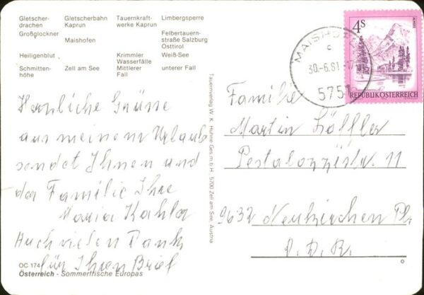Seilbahn Maishofen Limbergsperre Gletscherdrache – Bild 2