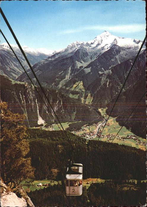 Seilbahn Penkenbahn Mayrhofen Ahornspitze