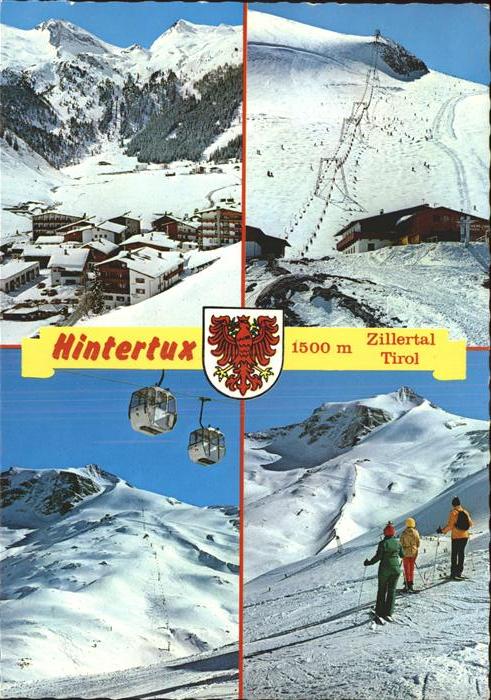 Skifahren Seilbahn Hintertux Zilllertal Tirol