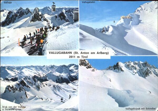 Skifahren Valluga St. Anton am Arlberg