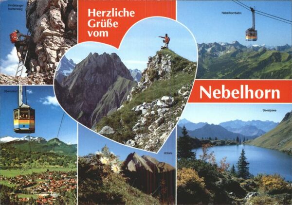 Seilbahn Nebelhorn Hindelanger Klettersteig