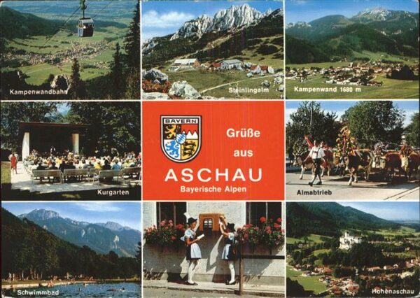 Seilbahn Aschau Schwimmbad Almabtrieb