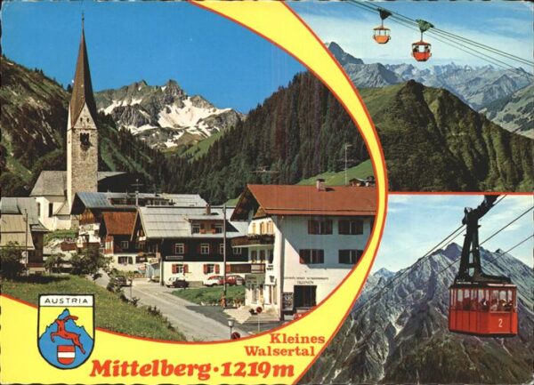Seilbahn Mittelberg Kleines Walsertal