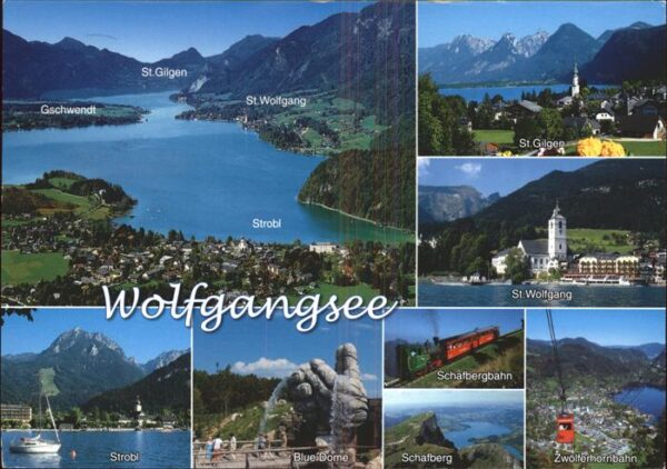Zahnradbahn Seilbahn Wolfgangsee Srobl St. Gilgen
