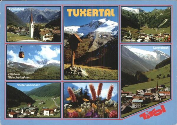 Seilbahn Tuxertal Finkenberg Lanersbach