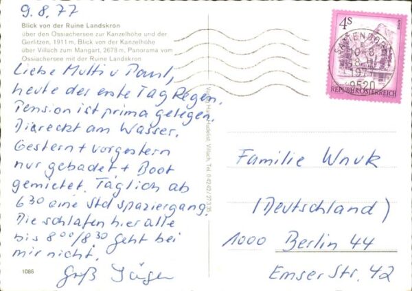 Seilbahn Kanzelbahn Kärnten Ossiachersee – Bild 2