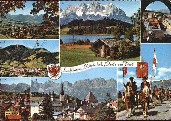 Pferde Antlassritt Volkstrachten Seilbahn Kitz