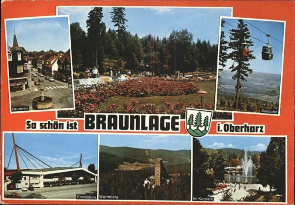 Seilbahn Braunlage Brunnen Eissstadion Wurmberg