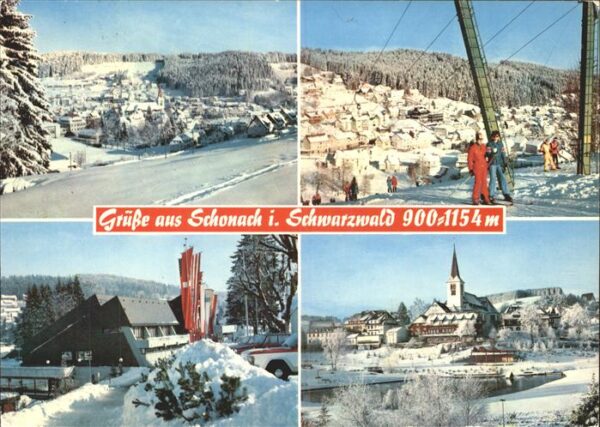 Skifahren Schonach