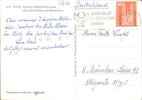 Seilbahn Zermatt Matterhorn – Bild 2