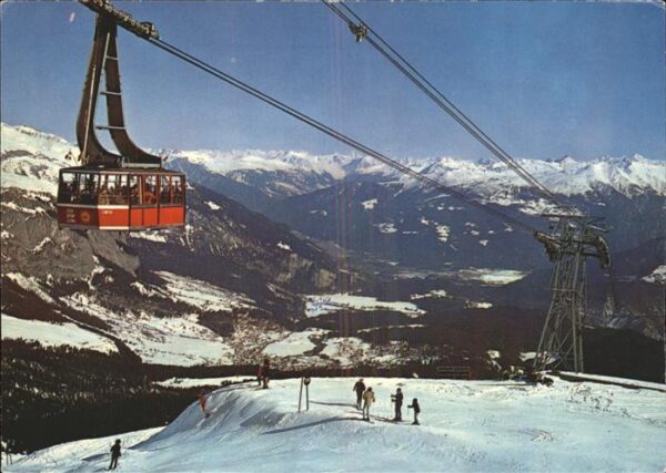 Seilbahn Crap S. Gion Laax Flims Rheintal