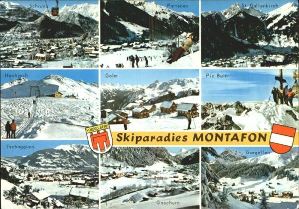 Seilbahn Montafon Partenen Piz Buin Gargellen