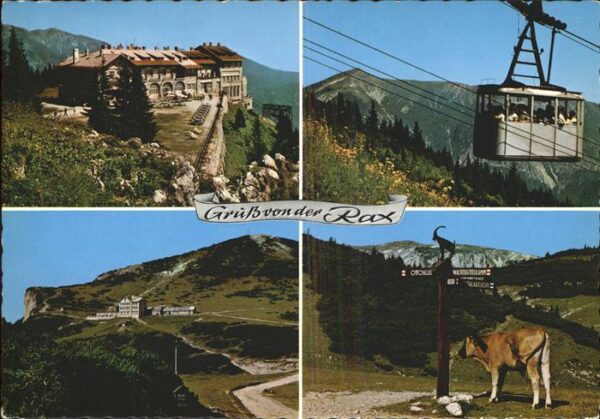 Seilbahn Kuh Rax Schneeberg Ottohaus