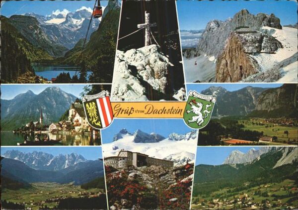 Seilbahn Dachstein Gipfelkreuz Hallstatt Gosauta