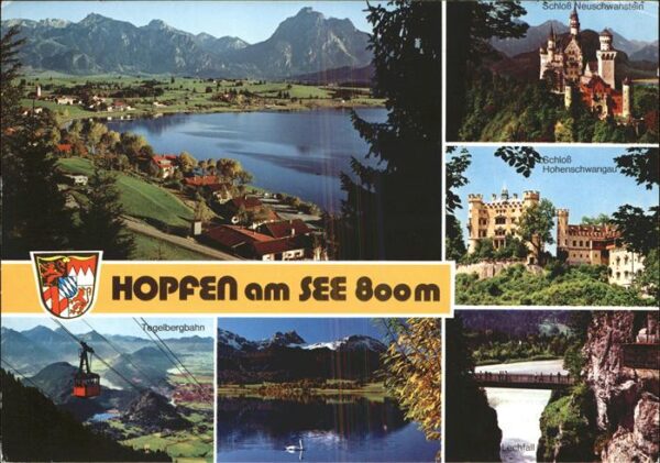 Seilbahn Hopfen am See Schloss Hohenschwangau