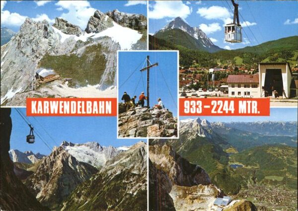 Seilbahn Karwendelbahn Mittenwald Dreitorspitze
