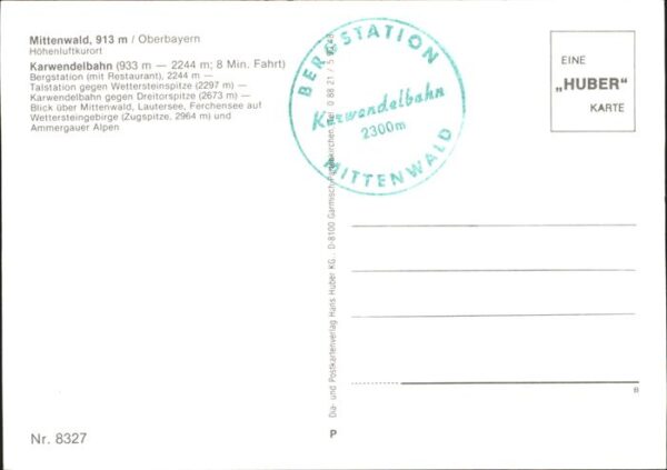 Seilbahn Karwendelbahn Mittenwald Dreitorspitze – Bild 2