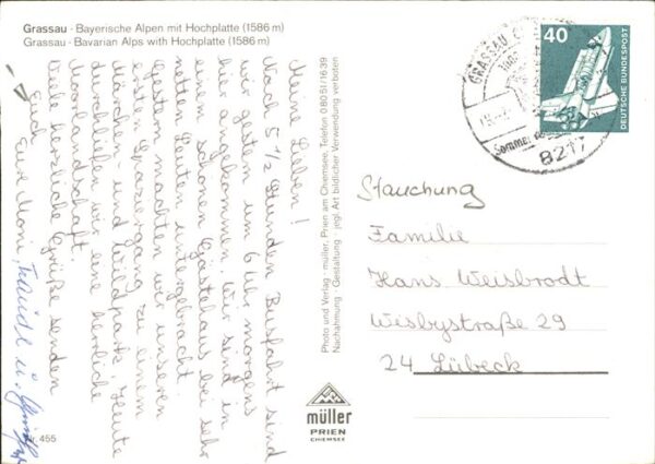 Sessellift Grassau Briefkasten Hochplatte – Bild 2