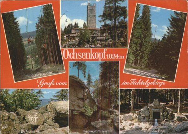 Sessellift Ochsenkopf Weismainquelle Asenturm