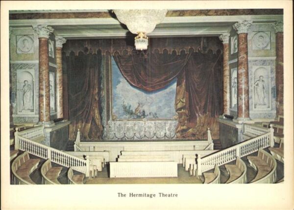 Theatergebaeude Hermitage Theatre Saint Petersburg Russ