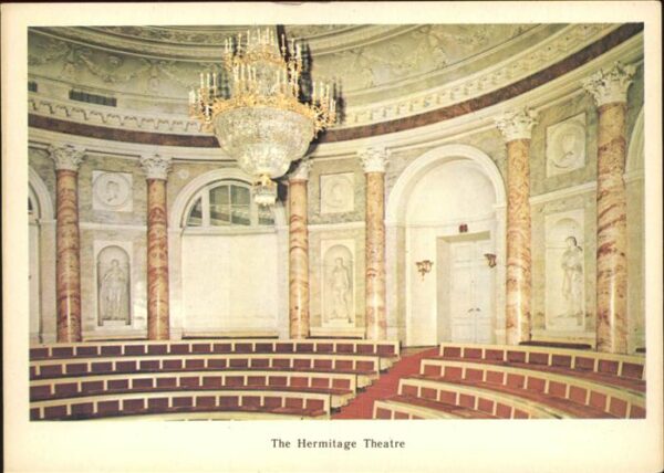 Theatergebaeude Hermitage Theatre Saint Petersburg Russ