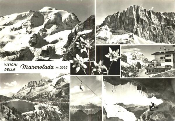 Edelweiss Sessellift Marmolada