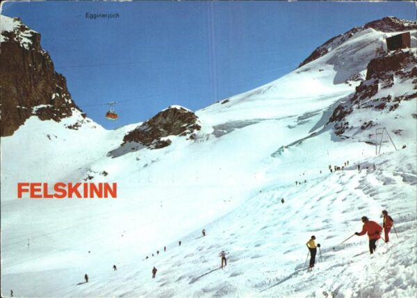 Skifahren Felskinn Egginerjoch