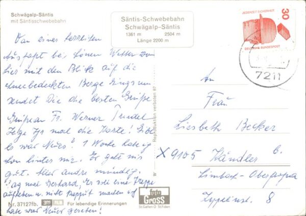 Seilbahn Schwägalp-Säntis – Bild 2