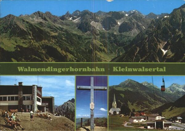 Seilbahn Walmendingerhorn Kleinwalsertal