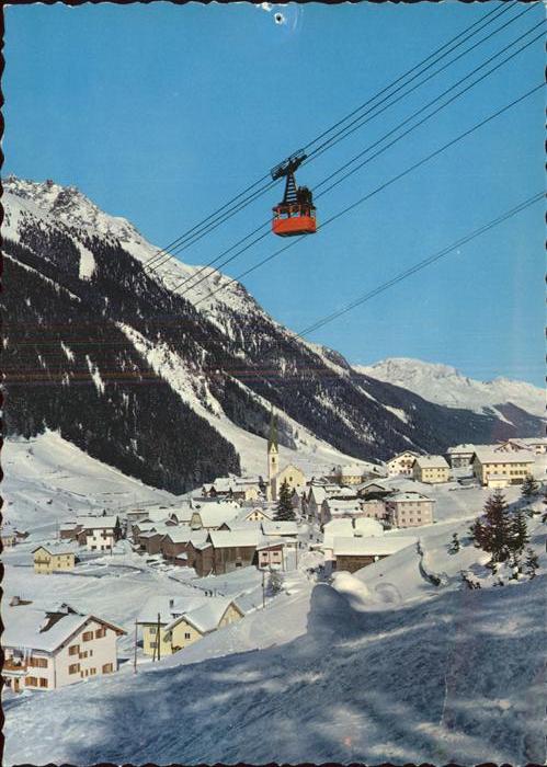 Seilbahn Ischgl Paznauntal Tirol