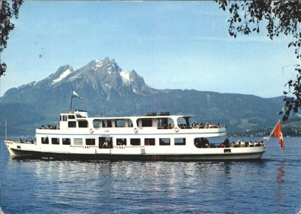 Schiffe Ships Navires Pilatus Vierwaldstättersee