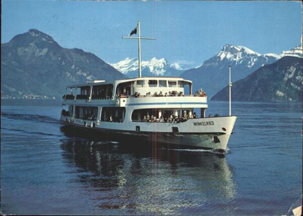 Schiffe Ships Navires Winkelried Vierwaldstättersee