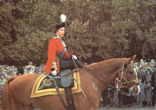 Elisabeth II Königin Pferd London Horse Guards Troop