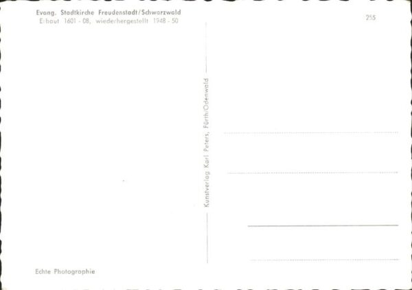 Kirchenorgel Stadtkirche Freudenstadt – Bild 2