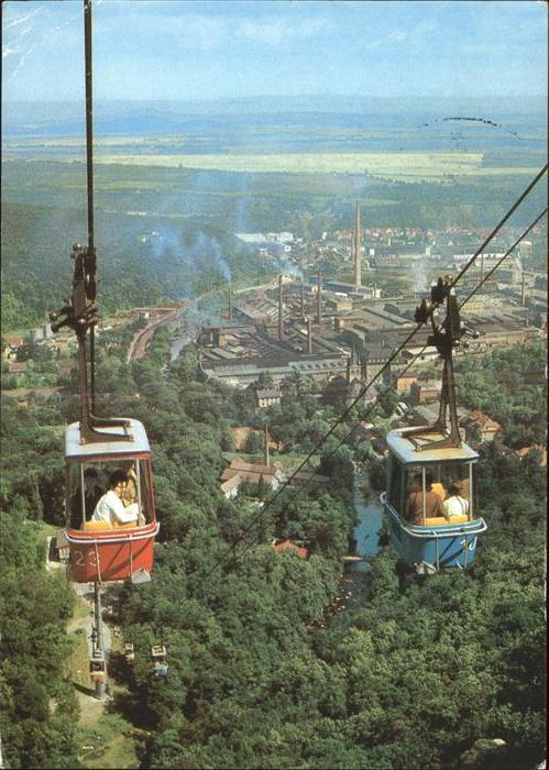 Seilbahn Thale/Harz Quedlinburg Hexentanzplatz