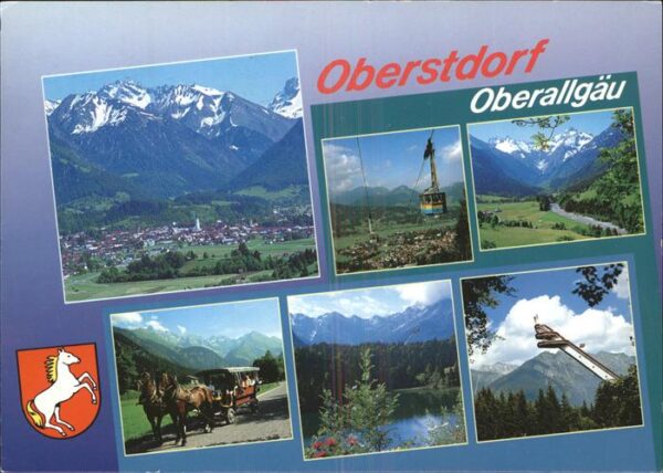 Pferdekutschen Skiflugschanze Seilbahn Oberstdorf