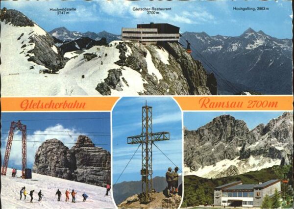 Seilbahn Ramsau Gletscher-Restaurant Hunerkogel