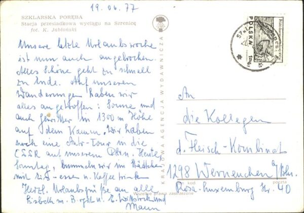 Sessellift Szklarska Poreba Polen – Bild 2